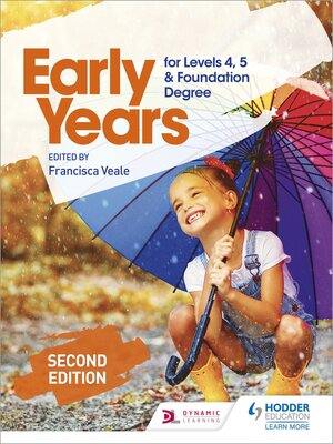 cover image of Early Years for Levels 4, 5 and Foundation Degree